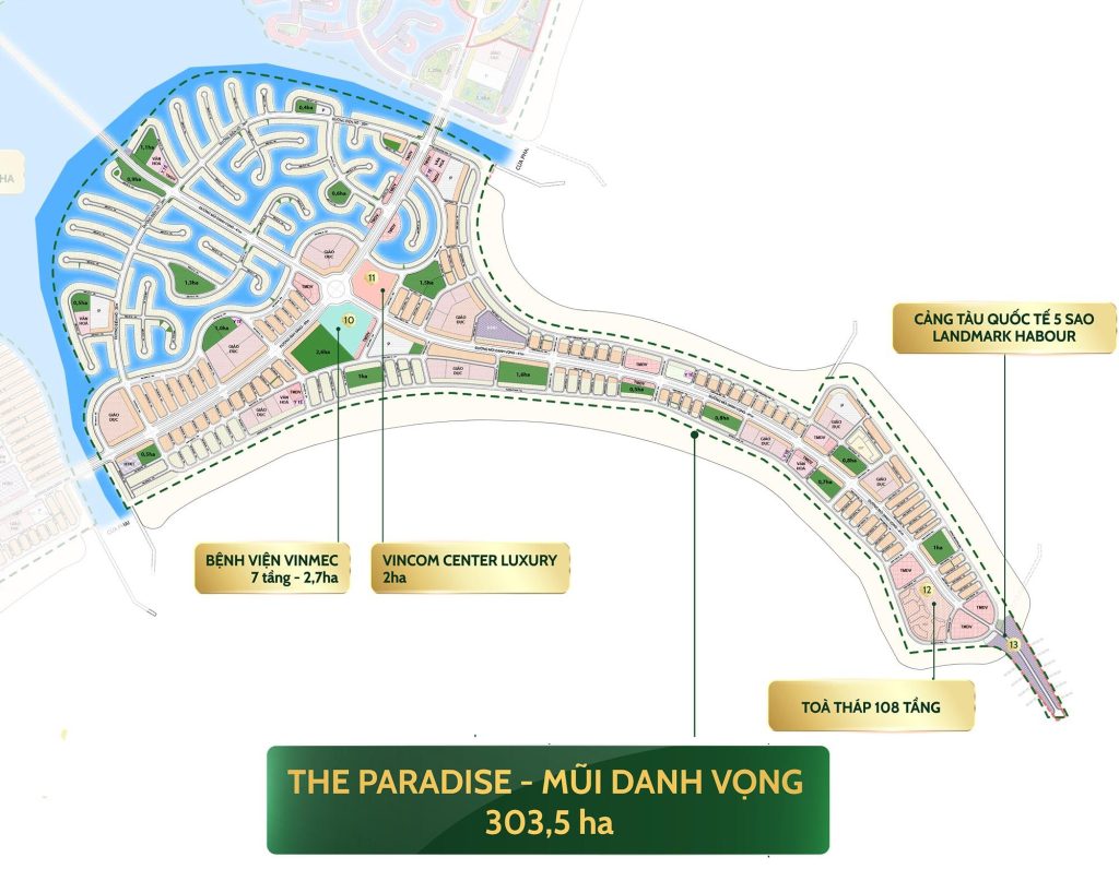 Khu C vinhomes green paradise can gio